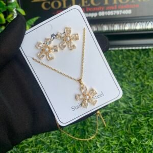Tam tam gold jewelry set
