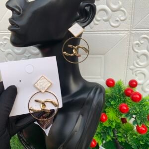 Tani gold earrings