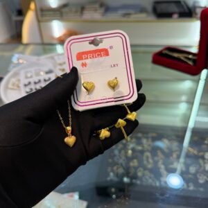 Bea kiddies gold jewelry set