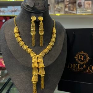 Divine Gold Jewelry Set