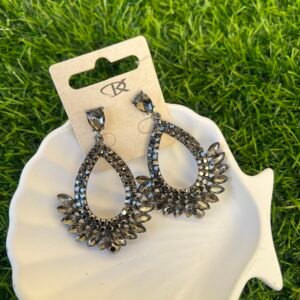 Geraldine stoned earrings