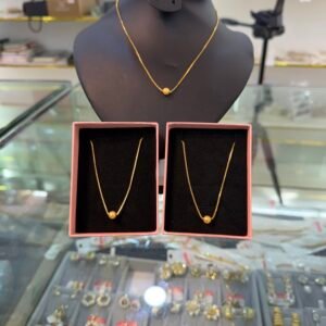 Tina gold replica necklace