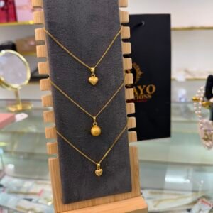Love plain Gold replica necklace