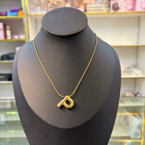 Gold Initial Necklace