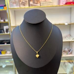 Gold Replica Heart Necklace