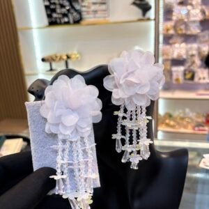 Crystal Tassel Earrings