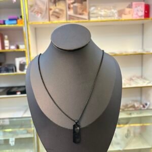Cole Sleek Black Necklace