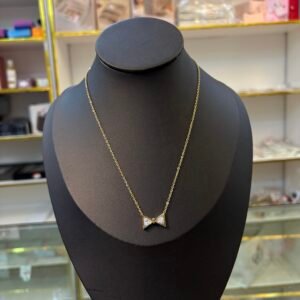 Celine Bow Necklace