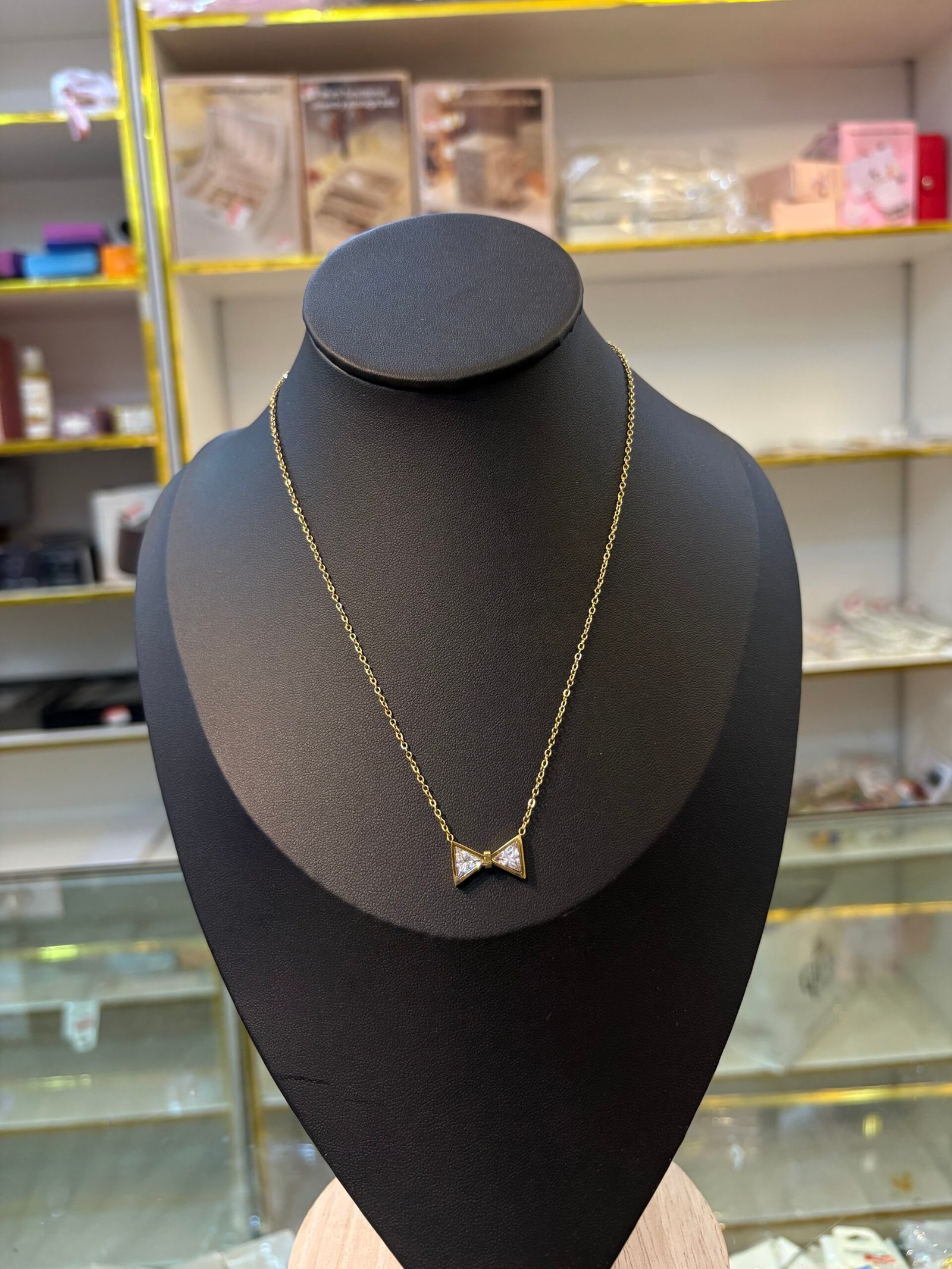 Celine Bow Necklace