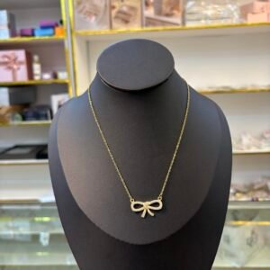 Sophie Dainty Bow Necklace