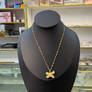Gaby Bow Necklace