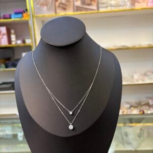 Mila Layered Crystal Necklace