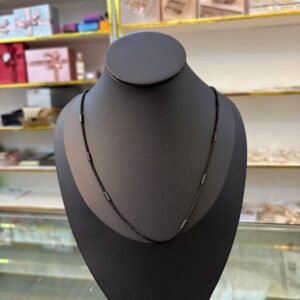 Matte Black Necklace