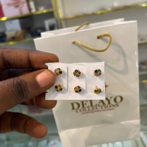 Rayna Coloured Studs