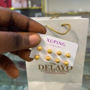 Gold replica studs