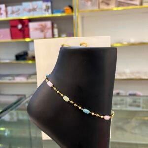 Rosaline Coloured Anklet