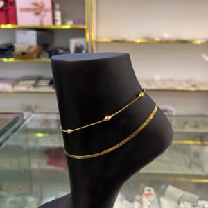 Mandy Layered Anklet