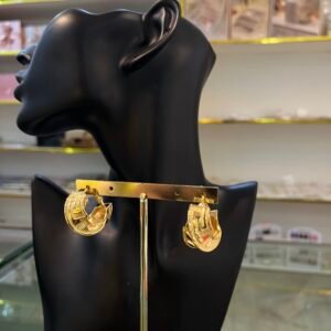 Maliya Gold Hoops