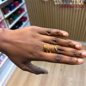 Spiral Gold Ring