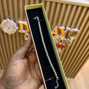 Silver Ball Bracelet