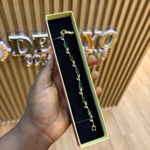 Dara Green/Pink Bracelet