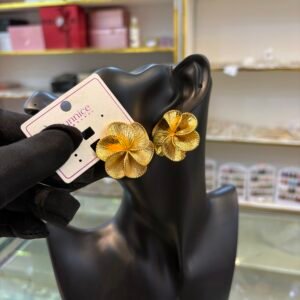 Kendall Gold Petal Earrings